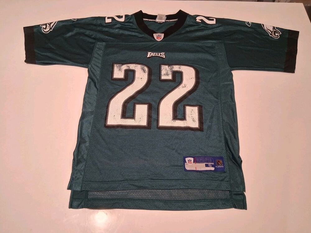 Vintage Asante Samuel Philadelphia Eagles Reebok NFL Equipment Jersey Size S #22